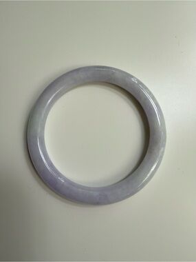 55.8mm Lavender Jadeite Bangle Bracelet